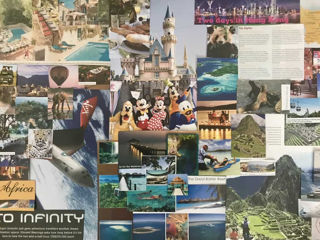 3 Ways to Create a Vision Board for Your Bucket List - JulieSchooler