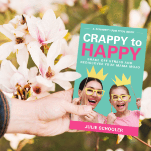 julieschooler.com - blog - 3 Simple Secrets to a Happier Life - Crappy to Happy with Flowers