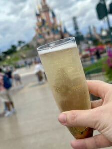 julieschooler.com - blog - 3 Reasons Looking Forward Could Be Your Secret to Happiness -Champagne on Main Street Disneyland Paris Sep26