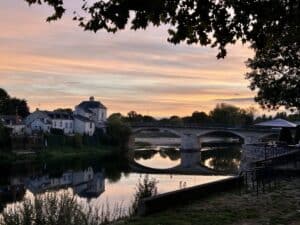julieschooler.com - blog - 3 Reasons Looking Forward Could Be Your Secret to Happiness - Sunset in Loire